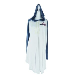 Free People Extra Long Hooded Long-Sleeve Tee - EAST